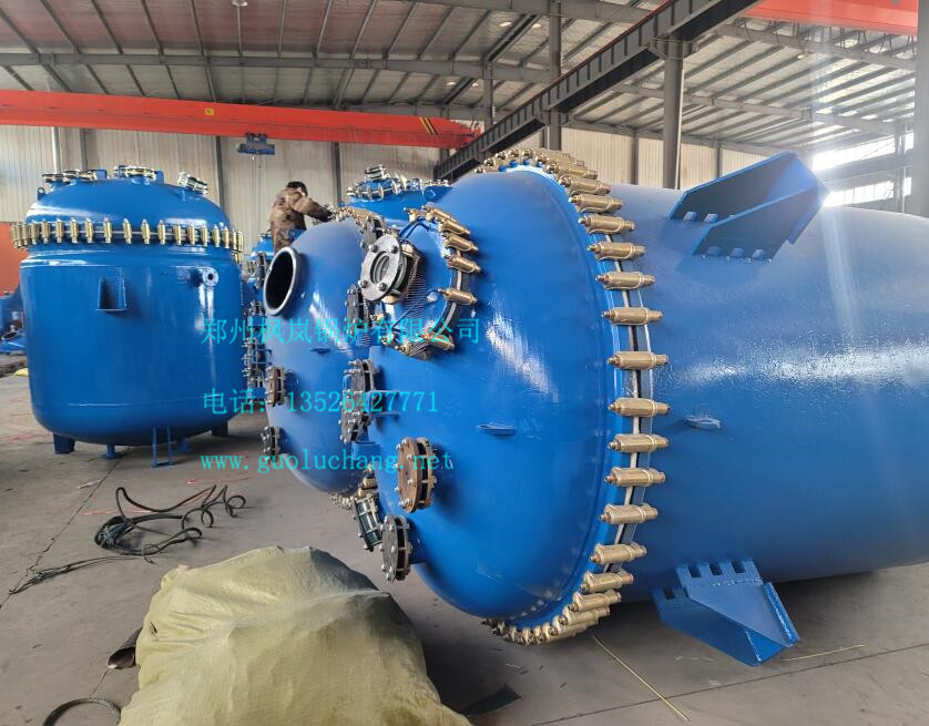 10台开式反应釜搪瓷反应